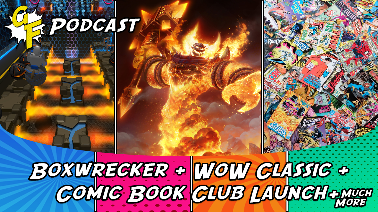 Boxwrecker, WoW Classic, Comic Book Club Launch