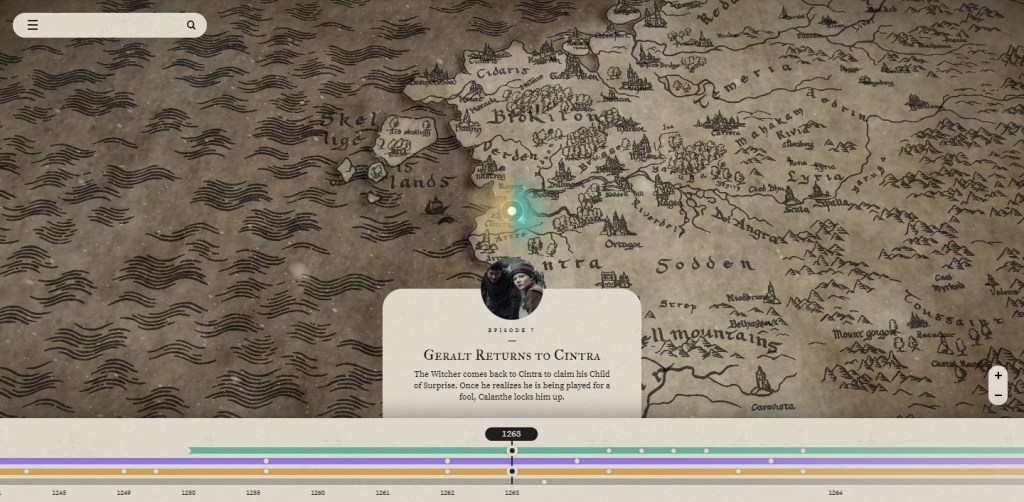 New Witcher Map Makes Watching&nbsp;Easier