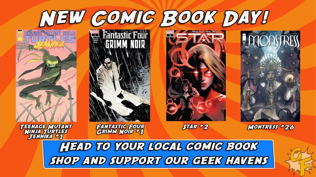 New Comic Book&nbsp;Day!