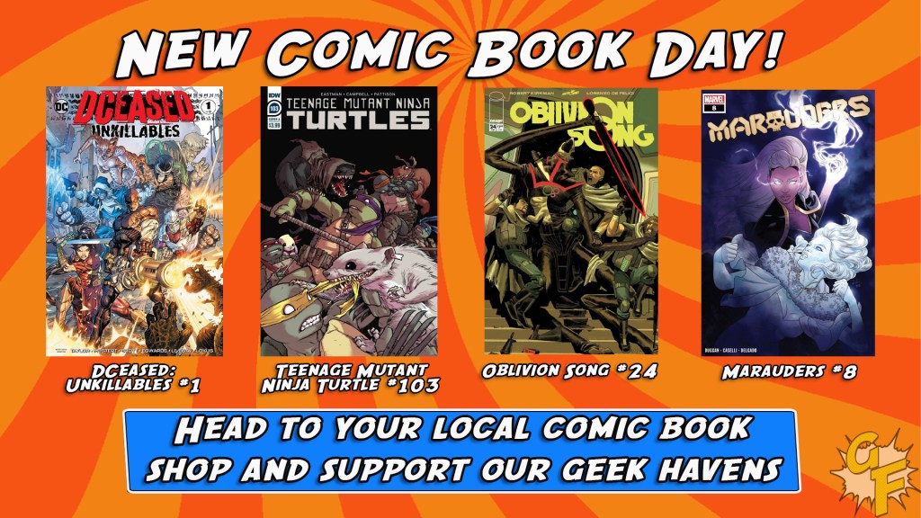 New Comic Book&nbsp;Day!