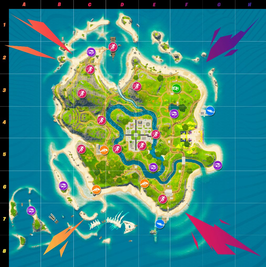 New Map Leaked for&nbsp;Fortnite