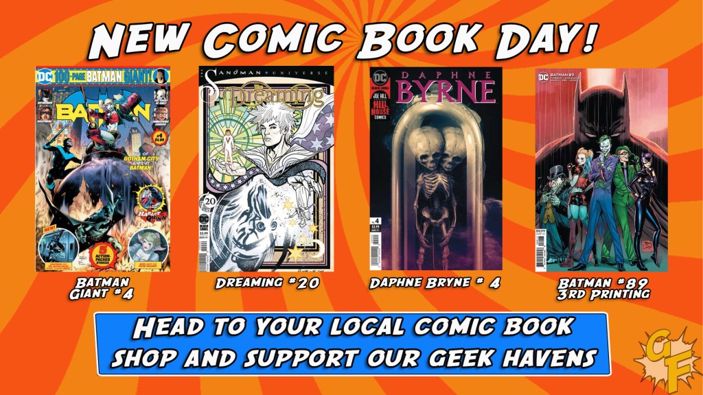 New Comic Book&nbsp;Day!