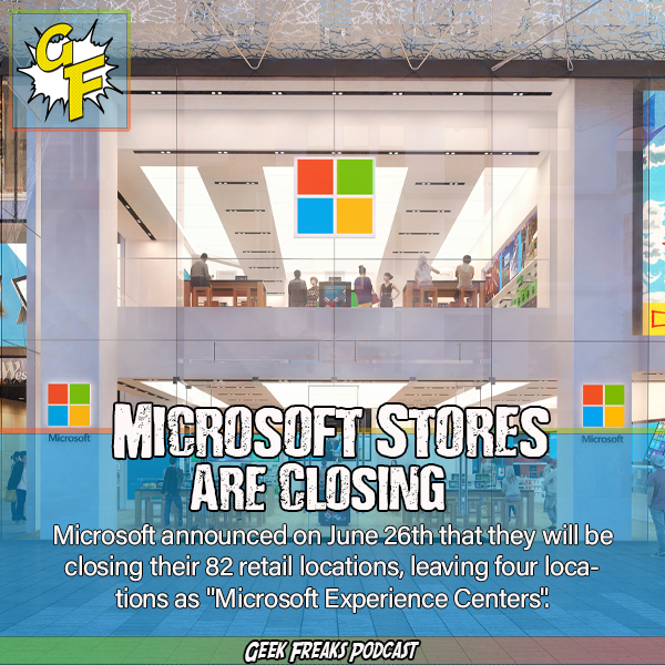 Microsoft Closing Their Retail&nbsp;Stores
