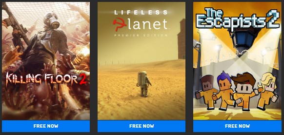 Free Games: Killing Floor 2, Lifeless Planet, and The Escapist&nbsp;2