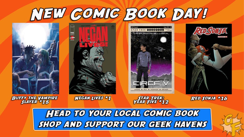New Comic Book&nbsp;Day!