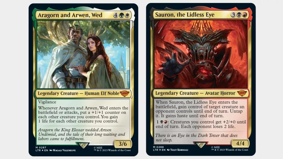 MTG Lord of the Rings Card Revealed and There is ONE Ring to Rule Them&nbsp;All