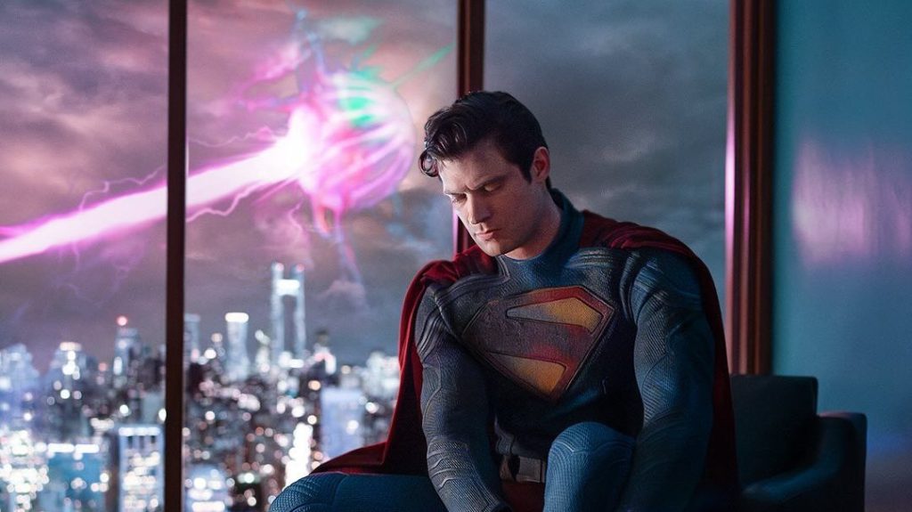 First Look at David Corenswet as&nbsp;Superman