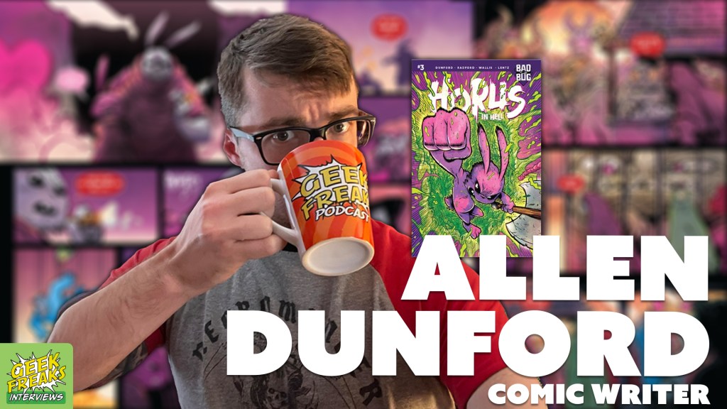 Exploring Chaos and Creativity: Allen Dunford on Horus in Hell and His Comic&nbsp;Journey
