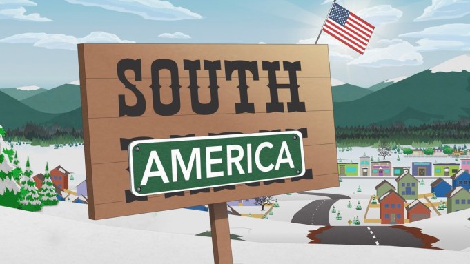 South Park Becomes South America: Parker and Stone Answer Trump’s Renaming&nbsp;Spree